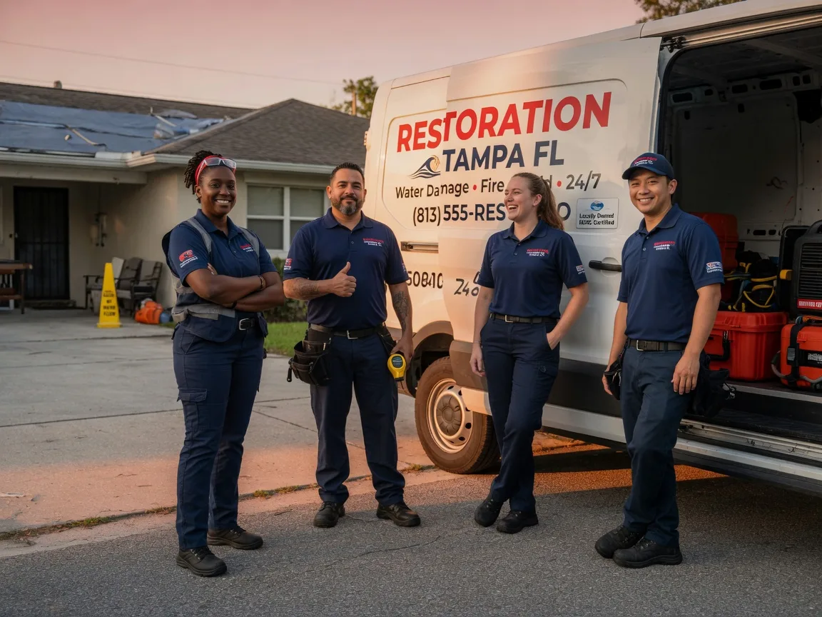 Water Damage Restoration company in Harrison, MI